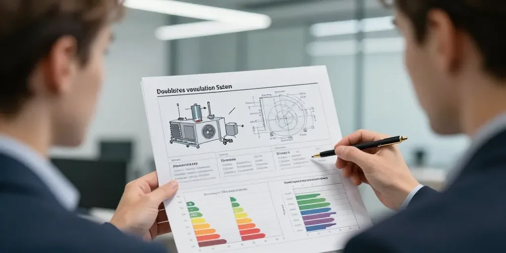 Sistema de ventilación doble flujo: por qué los cálculos de ahorro que ves online son engañosos